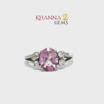 Load and play video in Gallery viewer, 2.78/GM  AMETHYST ZIRCON RING Earrings - G0519