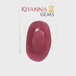 Load and play video in Gallery viewer, 3.10/CT Natural  Ruby with Govt. Lab Certificate -3588D12471