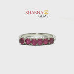 Load and play video in Gallery viewer, 2.77/GM  RUBY RING Earrings - G0621