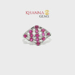 Load and play video in Gallery viewer, 2.58/GM  RUBY RING Earrings - G0597