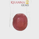 Load and play video in Gallery viewer, 4.97/CT Natural Mozambique Ruby Stone with Govt. Lab Certificate-16016S205950