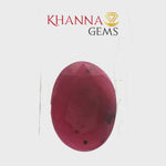 Load and play video in Gallery viewer, 7.57/CT Natural Ruby with Govt. Lab Certificate-3588D12467
