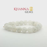 Load and play video in Gallery viewer, Natural White Labradorite Bracelet
