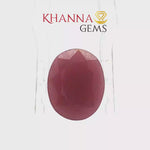 Load and play video in Gallery viewer, 5.59/CT Natural Ruby Stone with Govt. Lab Certificate-2001D5322