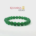 Load and play video in Gallery viewer, Natural Green Onyx Bracelet