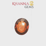 Load and play video in Gallery viewer, 4.49/Carat Natural Hessonite Stone with Govt. Lab Certificate-102926