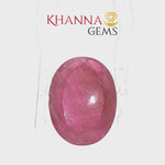 Load and play video in Gallery viewer, 6.68/CT Natural Ruby Stone with Govt Lab Certificate-118113
