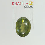 Load and play video in Gallery viewer, 4.74/CT Natural Peridot Stone With Govt. Lab Certificate-1804D4319
