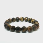 Load and play video in Gallery viewer, Premium Tiger Eye 12.5MM Round Gemstone Beads – NOO6016