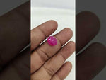 Load and play video in Gallery viewer, 7.62/CT Natural Ruby Stone with Govt. Lab Certificate-16140S206361