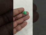 Load and play video in Gallery viewer, 4.89/CT Natural Panna Stone with Govt. Lab Certificate-11925D48108