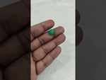 Load and play video in Gallery viewer, 5.79/CT Natural Panna Stone with Govt. Lab Certificate-11925D48091
