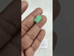 Load and play video in Gallery viewer, 6.56/CT Natural Panna Stone with Govt. Lab Certificate-103683