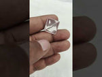Load and play video in Gallery viewer, 16.10/CT Healing Rose Quartz Stone with Govt. Lab Certificate-RQTZ5019