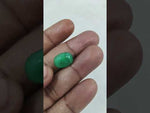 Load and play video in Gallery viewer, 5.76/CT Natural Panna Stone with Govt. Lab Certificate-11925D48080