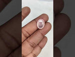 Load and play video in Gallery viewer, 7.45/CT Healing Rose Quartz Stone with Govt. Lab Certificate-RQTZ5016