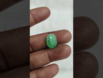 Load and play video in Gallery viewer, 6.48/CT Natural Panna Stone with Govt. Lab Certificate-12500D51208