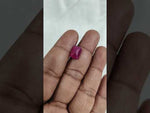 Load and play video in Gallery viewer, 5.43/CT Natural Ruby Stone with Govt. Lab Certificate-11946D48235