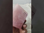 Load and play video in Gallery viewer, 492.40/GM NATURAL ROSE QUARTZ BRICK