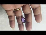 Load and play video in Gallery viewer, 10.20/CT Natural Amethyst Gemstone with Govt. Lab Certificate