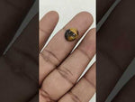 Load and play video in Gallery viewer, 4.55/CT Tiger Eye with Govt. Lab Certificate-TGR00007