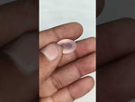 Load and play video in Gallery viewer, 10.85/CT Healing Rose Quartz Stone with Govt. Lab Certificate-RQTZ5045