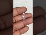 Load and play video in Gallery viewer, 7.05/CT Healing Rose Quartz Stone with Govt. Lab Certificate-RQTZ5007