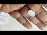Load and play video in Gallery viewer, 6.35/CT Moon Stone with Govt. Lab Certificate (402574)