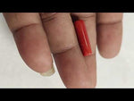 Load and play video in Gallery viewer, 8.15/CT Natural Red Coral With Govt. Lab Certificate (1800)