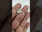 Load and play video in Gallery viewer, 6.73/CT Natural Yellow Sapphire With Govt Lab Certificate-12377D50189