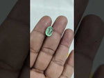 Load and play video in Gallery viewer, 3.87/CT Natural Panna Stone with Govt. Lab Certificate-16489S207707