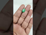 Load and play video in Gallery viewer, 3.72/CT Natural Panna Stone with Govt. Lab Certificate-12313D49947