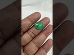 Load and play video in Gallery viewer, 10.85/CT Natural Panna Stone with Govt. Lab Certificate-12313D49941