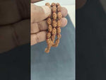 Load and play video in Gallery viewer, TWO MUKHI RUDRAKSHA MALA - KG01
