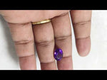 Load and play video in Gallery viewer, 4.90/CT Natural Amethyst Gemstone with Govt. Lab Certificate