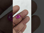 Load and play video in Gallery viewer, 3.74/CT Natural Ruby Stone with Govt. Lab Certificate-15808S204898