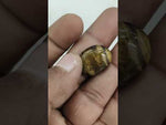 Load and play video in Gallery viewer, 17.15/CT Tiger Eye with Govt. Lab Certificate-TGR00058