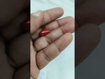 Load and play video in Gallery viewer, 7.45/CT Natural Red Coral With Govt. Lab Certificate-10952D44243