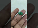 Load and play video in Gallery viewer, 7.62/CT Natural Panna Stone with Govt. Lab Certificate-11925D48084