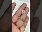 Load and play video in Gallery viewer, 5.65/CT Healing Rose Quartz Stone with Govt. Lab Certificate-RQTZ5035