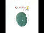 Load and play video in Gallery viewer, 6.56/CT Natural Panna Stone with Govt. Lab Certificate-16839S209414