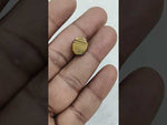 Load and play video in Gallery viewer, 4.6/CT Tiger Eye with Govt. Lab Certificate-TGR00119