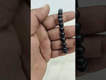 Load and play video in Gallery viewer, BLACK OBSIDIAN BRACELET