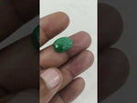 Load and play video in Gallery viewer, 5.81/CT Natural Panna Stone with Govt. Lab Certificate-11925D48106