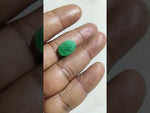 Load and play video in Gallery viewer, 6.54/CT Natural Panna Stone with Govt. Lab Certificate-11388D46124