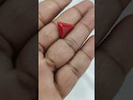 Load and play video in Gallery viewer, 6.69/CT Natural Red Coral With Govt. Lab Certificate-11006D44460