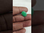 Load and play video in Gallery viewer, 6.36/CT Natural Panna Stone with Govt. Lab Certificate-12313D49921