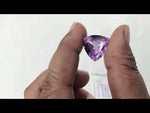 Load and play video in Gallery viewer, 16.80/CT Natural Amethyst Gemstone with Govt. Lab Certificate