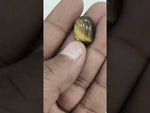 Load and play video in Gallery viewer, 15.35/CT Tiger Eye with Govt. Lab Certificate-TGR00053