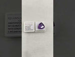 Load and play video in Gallery viewer, 16.90/CT Natural Amethyst Gemstone with Govt. Lab Certificate